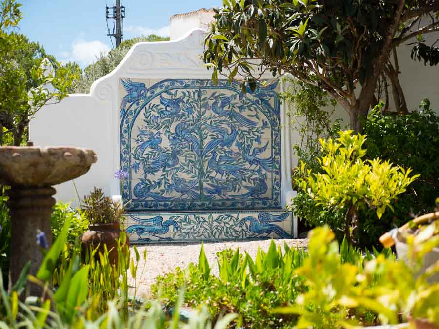 Porches Pottery’s garden 